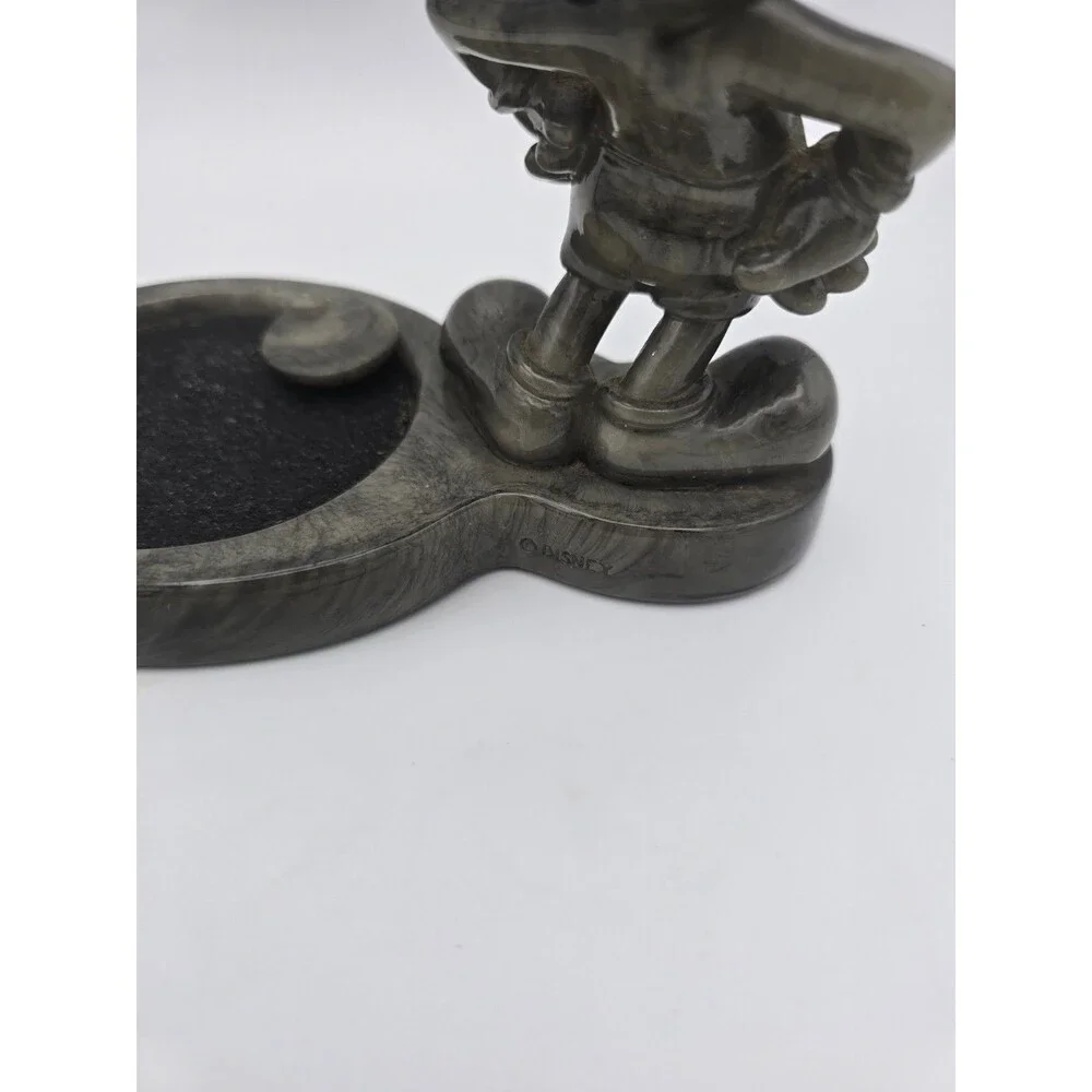 Vintage Disney Mickey Mouse Faux Marble Desk Set Lot - 3 Pcs- Repair/Restoration